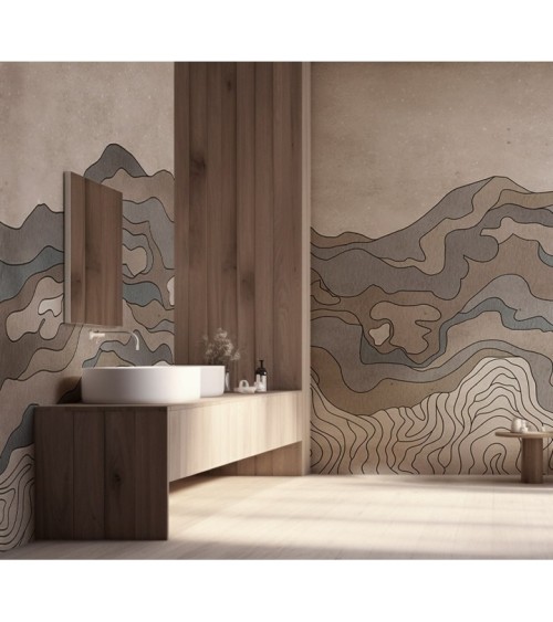 Riflessione Wallpaper Collection: Tranquil Designs for Your Home