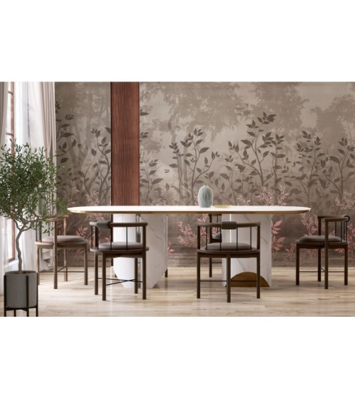 Veneto - Elegant Botanical Wallpaper for a Serene Interior | Art Vision Decor