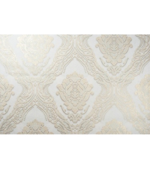 Vinyl Foam wallpaper on non-woven base Vinil CHARLOTTE DHV-1196/5 Light Gold Silver 10,05 x