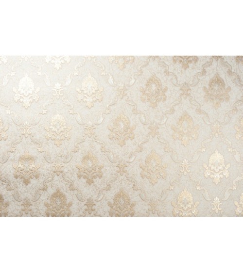 Vinyl Foam wallpaper on non-woven base Vinil Klein  DHS-1413/2 Light Gold 10,05 x 1,06 m