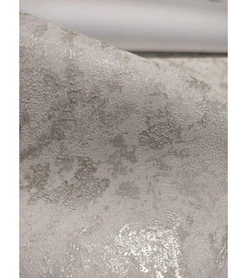 Hot Embossed wallpaper on Non-Woven Base Vinil Sofi SHT8-1210 Silver-Olive 10,05 x 1,06 m