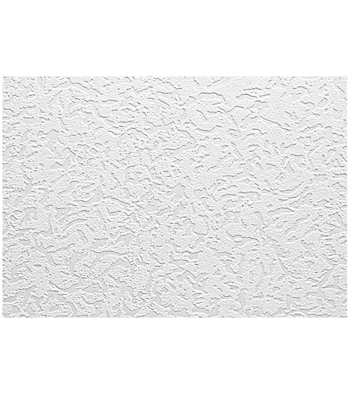 Vinyl Foam wallpaper on non-woven base Vinil Painted Wallpaper РЎ-115 White 25 x 1,06 m