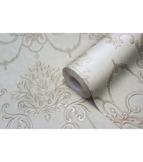 Vinyl Foam wallpaper on non-woven base Vinil Zan DHV-1249/2 Sandy 10,05 x 1,06 m