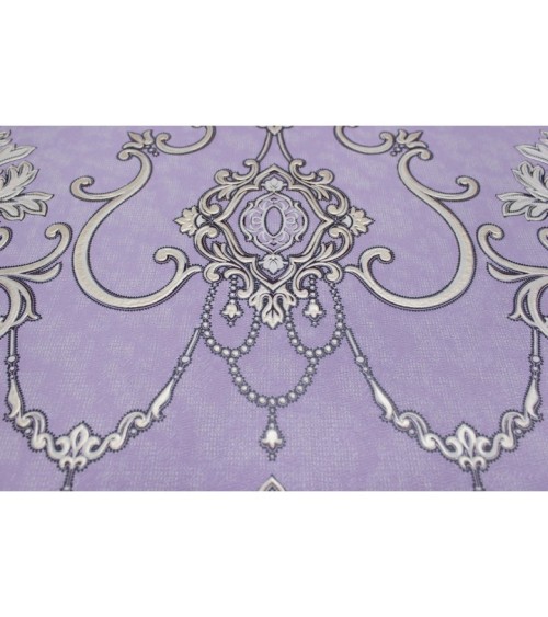 Vinyl Foam wallpaper on non-woven base Vinil Zan DHV-1249/7 Lavender 10,05 x 1,06 m