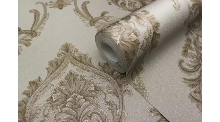 Hot Embossed wallpaper on Non-Woven Base Vinil Mersin PVIP 4-0871 Sandy 10,05 x 1,06 m