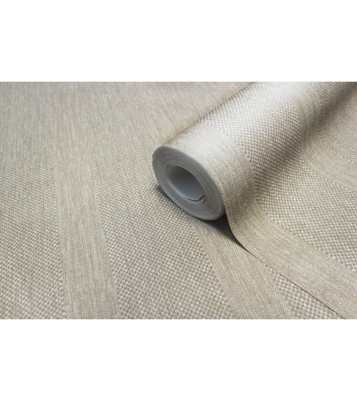 Hot Embossed wallpaper on Non-Woven Base Vinil Oxford SHT 4-1443 Dark-Beige 10,05 x 1,06 m