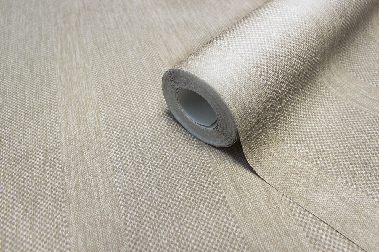 Hot Embossed wallpaper on Non-Woven Base Vinil Oxford SHT 4-1443 Dark-Beige 10,05 x 1,06 m