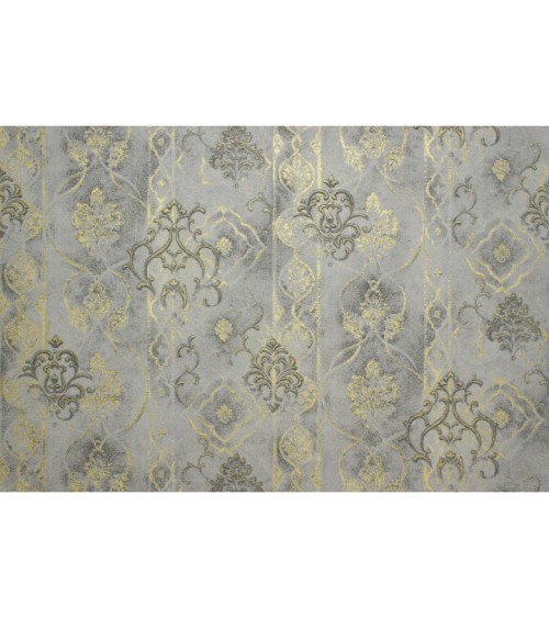 Hot Embossed wallpaper on Non-Woven Base Vinil Altair SHT 5-1470 Gray Gold 10,05 x 1,06 m