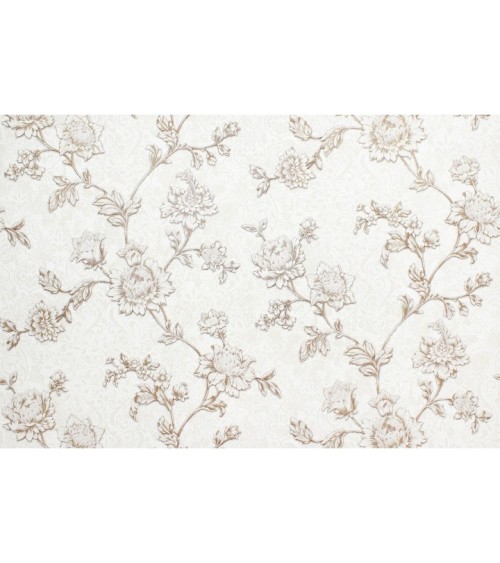 Vinyl Foam wallpaper on non-woven base Vinil Elegy DHV-1483/1 Beige 10,05 x 1,06 m