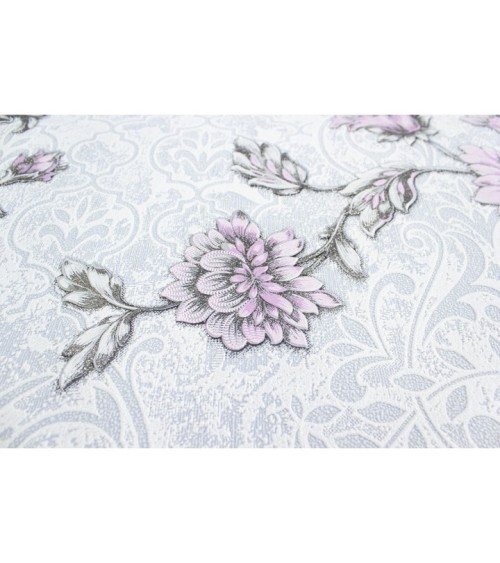 Vinyl Foam wallpaper on non-woven base Vinil Elegy DHV-1483/5 Blue-Gray 10,05 x 1,06 m