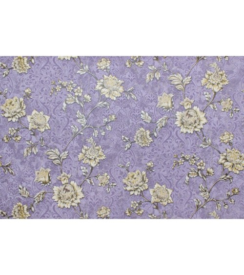 Vinyl Foam wallpaper on non-woven base Vinil Elegy DHV-1483/6 Purple 10,05 x 1,06 m