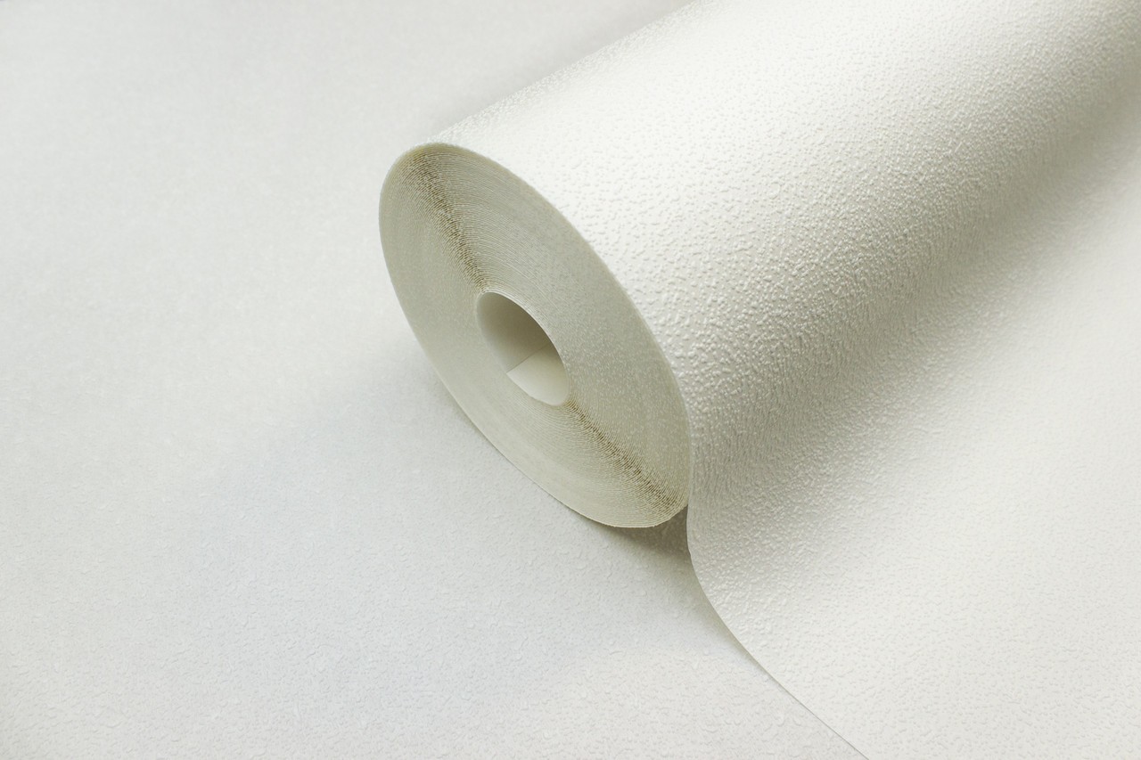 Vinyl Foam wallpaper on non-woven base Vinil Painted Wallpaper PRO 2 White 25 x 1,06 m