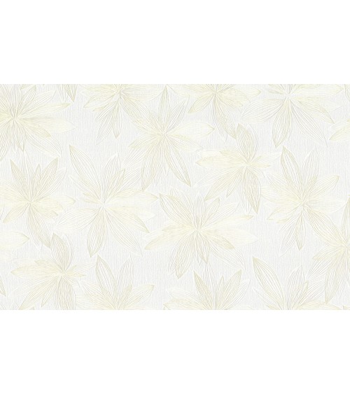 Vinyl Foam wallpaper on non-woven base Vinil Aturina  DHS-1476/2 White 10,05 x 1,06 m