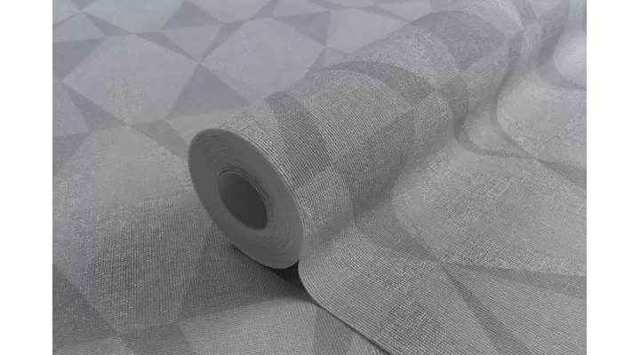 Hot Embossed wallpaper on Non-Woven Base Vinil Tiggo SHT 5-1535 Gray 10,05 x 1,06 m