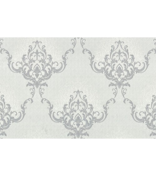 Vinyl Foam wallpaper on non-woven base Vinil Damir DHV-1486/3 Gray Blue 10,05 x 1,06 m