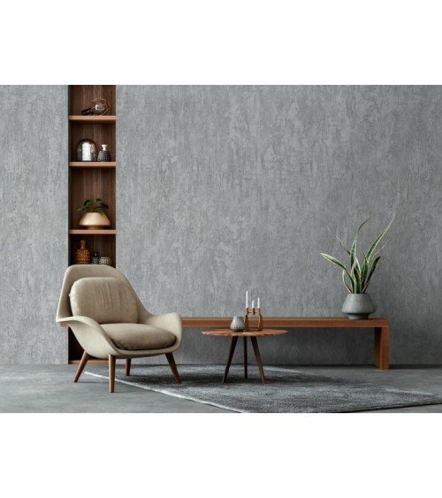 Hot Embossed wallpaper on Non-Woven Base Vinil Concrete SHT 1-1563 White 10,05 x 1,06 m