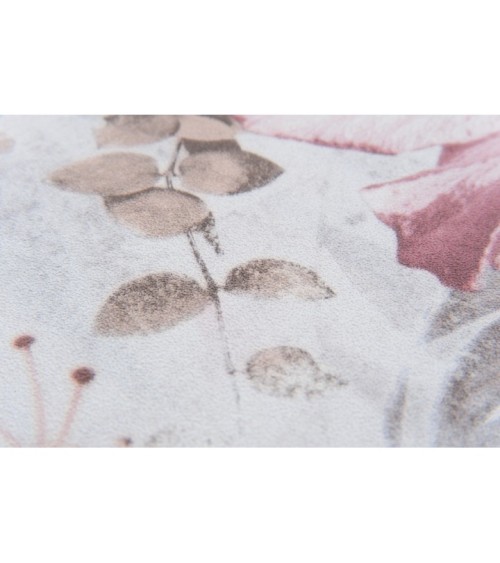 Hot Embossed wallpaper on Non-Woven Base Vinil Paradise SHT 1-1562 Light Pink Gray 10,05 x 1,06 m