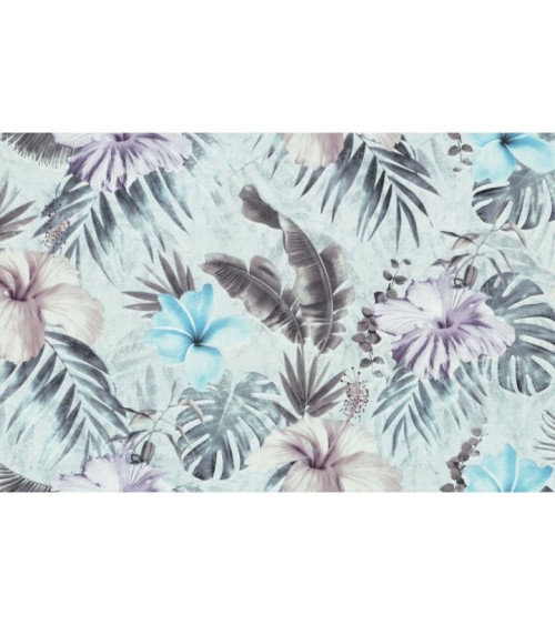 Hot Embossed wallpaper on Non-Woven Base Vinil Paradise SHT 4-1562 Purple-Blue-Gray 10,05 x 1,06 m