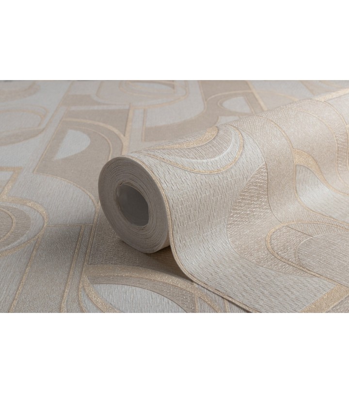 Hot Embossed wallpaper on Non-Woven Base Vinil Lion TFSH 3-1432 Sandy 10,05 x 1,06 m