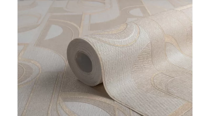 Hot Embossed wallpaper on Non-Woven Base Vinil Lion TFSH 3-1432 Sandy 10,05 x 1,06 m