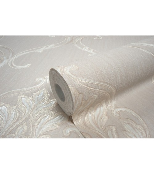 Hot Embossed wallpaper on Non-Woven Base Vinil Vensan PVIP 3-1571 Beige 10,05 x 1,06 m