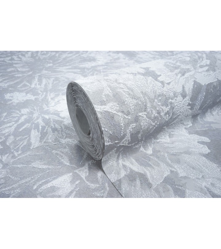 Vinyl Foam wallpaper on non-woven base Vinil Asteria  DHS-1479/4 Gray 10,05 x 1,06 m