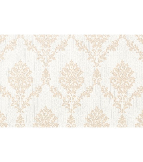 Vinyl Foam wallpaper on non-woven base Vinil Shamani DHV-1489/1 Beige-Sandy 10,05 x 1,06 m