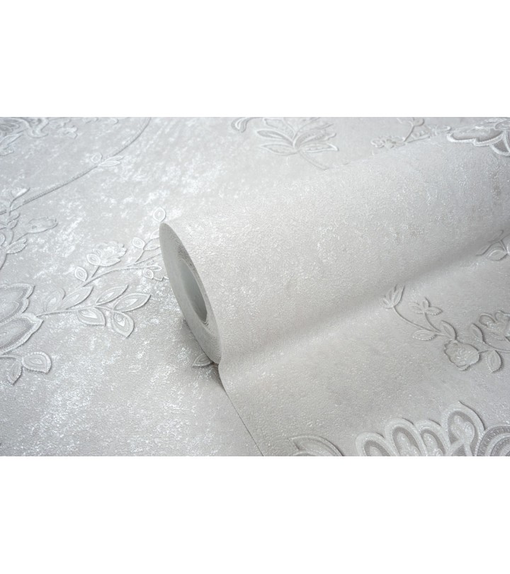 Hot Embossed wallpaper on Non-Woven Base Vinil Alanya PVIP 3-1572 Pearl 10,05 x 1,06 m