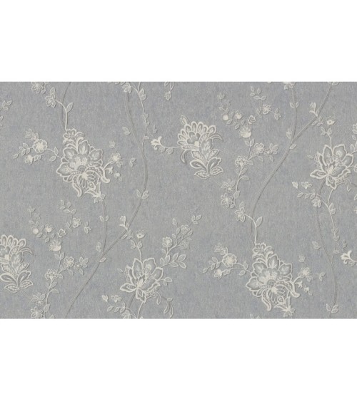 Hot Embossed wallpaper on Non-Woven Base Vinil Alanya PVIP 7-1572 Gray-Brown 10,05 x 1,06 m