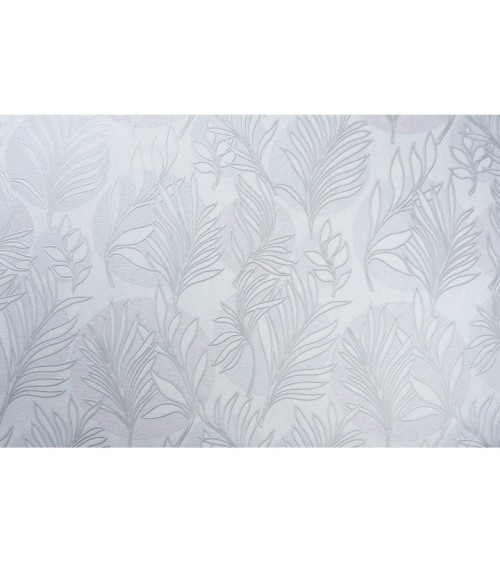 Vinyl Foam wallpaper on non-woven base Vinil Fern DHV-1591/1 Light-Gray 10,05 x 1,06 m