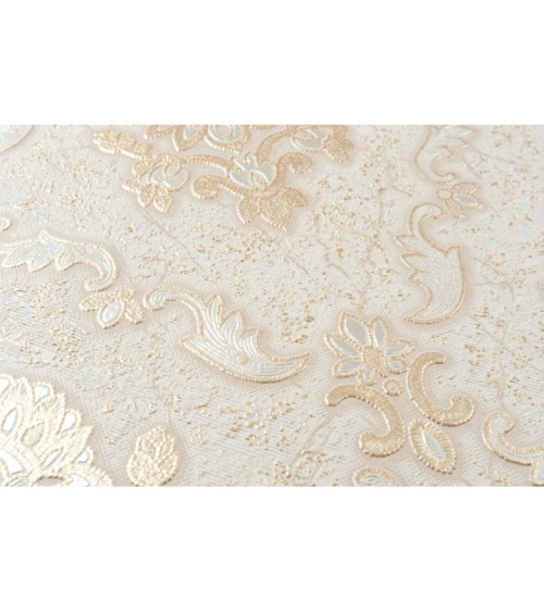 Vinyl Foam wallpaper on non-woven base Vinil Klein KFS 2-1525 Golden Sandy 10,05 x 0,53 m