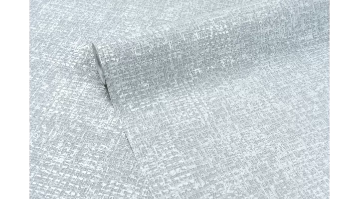 Hot Embossed wallpaper on Non-Woven Base Vinil Ostin TFSH 3-1437 Gray Blue 10,05 x 1,06 m