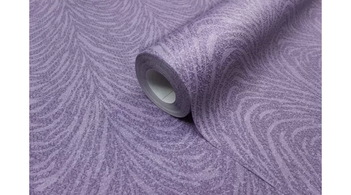 Vinyl Foam wallpaper on non-woven base Vinil Lankaran DHN-1369/6 Purple 10,05 x 1,06 m