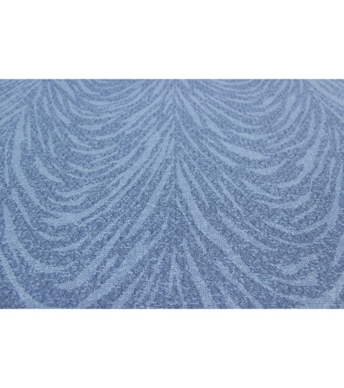 Vinyl Foam wallpaper on non-woven base Vinil Lankaran DHN-1369/5 blue 10,05 x 1,06 m