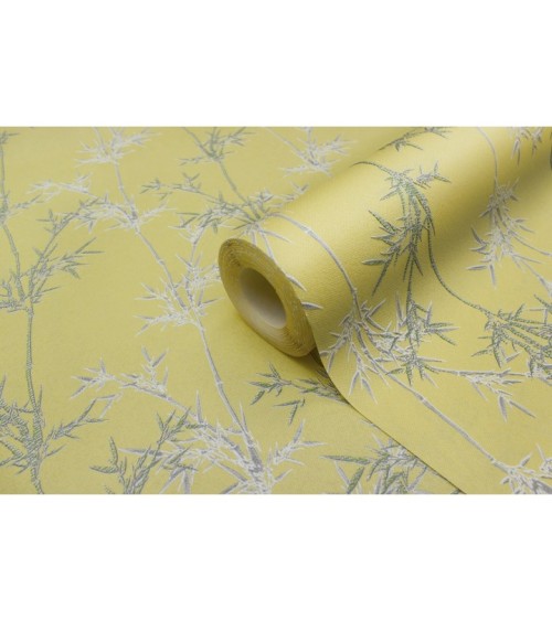 Vinyl Foam wallpaper on non-woven base Vinil Pandas DHN-1426/4 Yellow 10,05 x 1,06 m