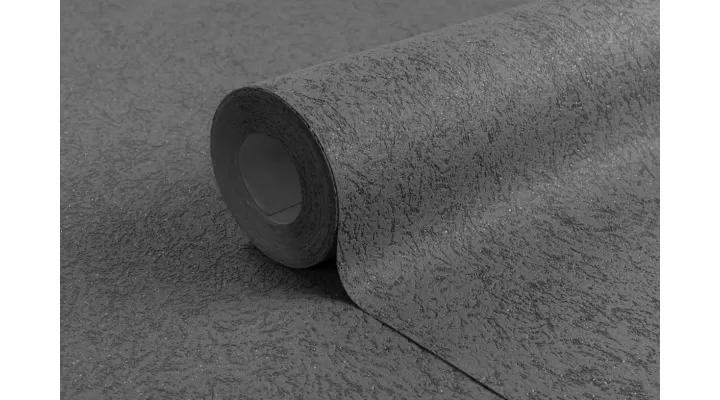 Vinyl Foam wallpaper on non-woven base Vinil ARABELLA DHV-1481/5 Gray-Black 10,05 x 1,06 m