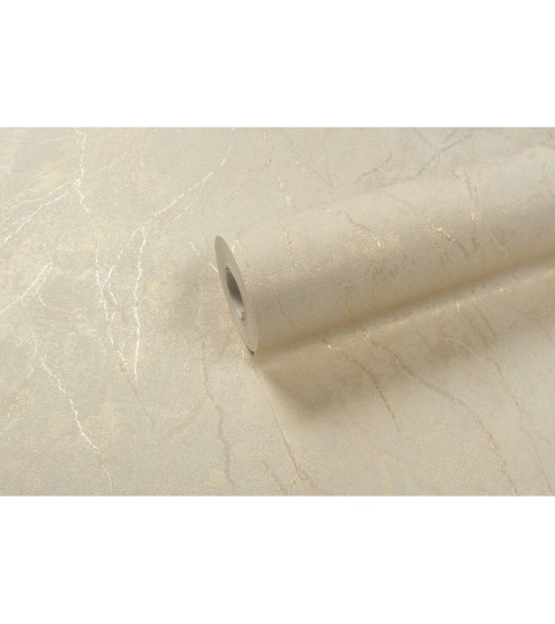 Hot Embossed wallpaper on Non-Woven Base Vinil Arona TFSH7-1279 White-Gold 10,05 x 1,06 m