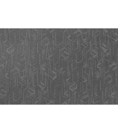 Vinyl Foam wallpaper on non-woven base Vinil Shamani  DHS-1478/5 Black 10,05 x 1,06 m