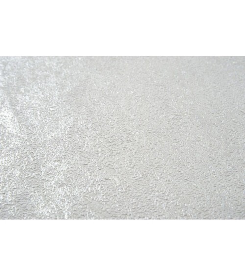 Hot Embossed wallpaper on Non-Woven Base Vinil Alanya VIP 2-1542 White 10,05 x 1,06 m