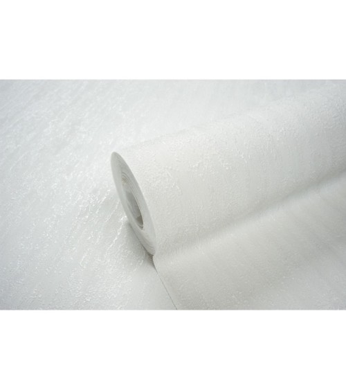 Hot Embossed wallpaper on Non-Woven Base Vinil Irene SHT 1-1567 White 10,05 x 1,06 m