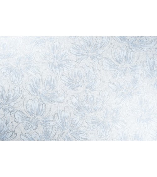 Vinyl Foam wallpaper on non-woven base Vinil Pure DHL-1652/4 Gray Blue (1,06С…10,05 m)