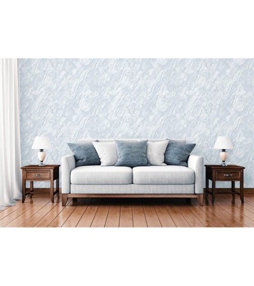 Vinyl Foam wallpaper on non-woven base Vinil Lagoona DHL-1651/4 Gray-Light Gray (1,06С…10,05 m)