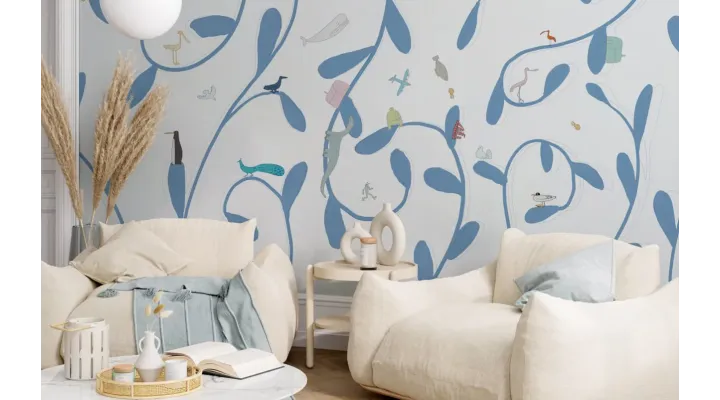 Kids' Bimbi Wallpaper – Playful Design for Children's Rooms