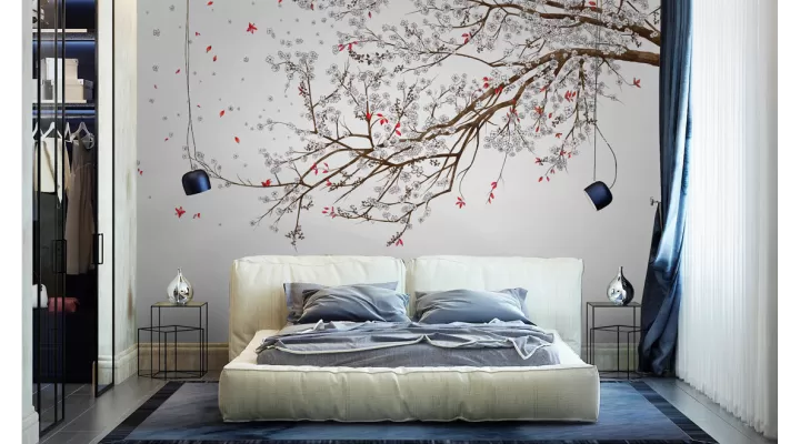 Wall Mural "Sakura" buy with delivery