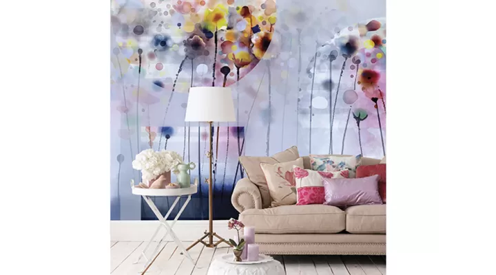 Wall Mural "Flower fog" buy with delivery